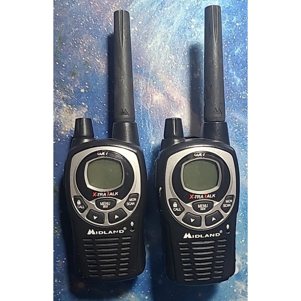 2 Pack - Midland Xtra Talk Model GXT740 - Untested